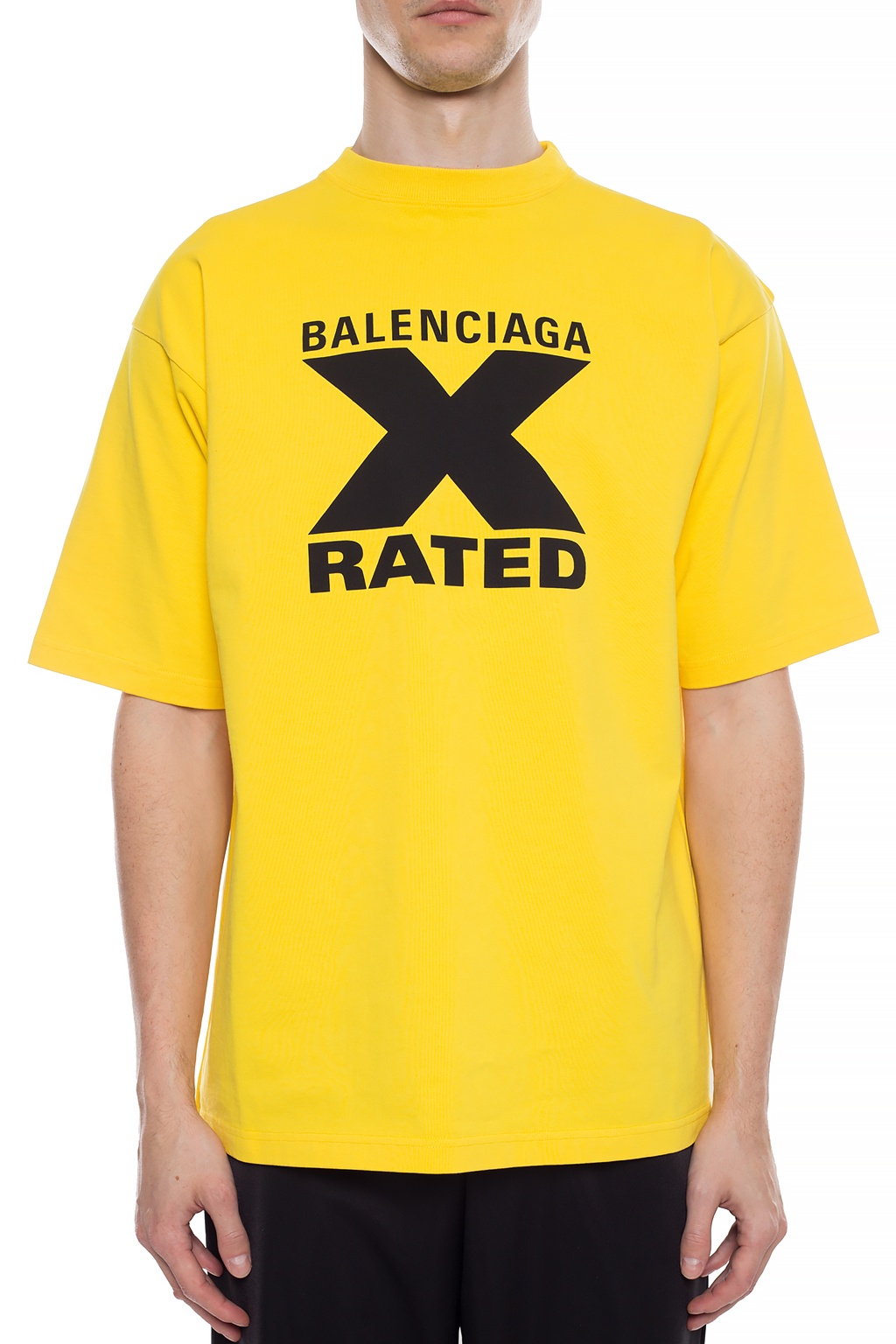 Yellow Printed T-shirt Balenciaga - Vitkac Canada